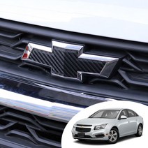 어른킹 어메이징 크루즈 쉐보레 보타이 크로스 엠블렘 마스크 포인트 로고 데칼 스티커 자동차 랩핑 시트지, 어메이징크루즈(유광화이트)