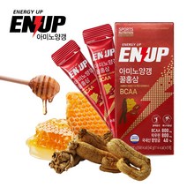 엔업 아미노양갱 꿀홍삼(40g x 5개입)