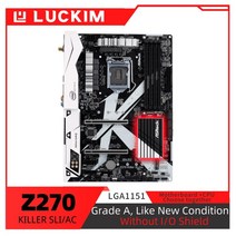 리퍼브 Z270 킬러 SLIAC 마더 보드 LGA1151 DDR4 7 세대 및 6 지원 i7 i5i3펜티엄122550