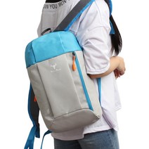 20대 여성 트레킹 투톤 경량 스몰 등산배낭 등산동호회, 스카이블루