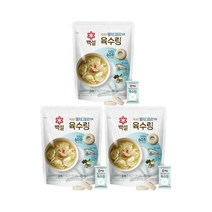 [한끼]백설 멸치디포리가득육수링 80gX3 깊은맛 조미료 한알퐁당 캠핑 휴대용 자취생 개별포장 CJ 우리집 식재료 1세트, 13세트