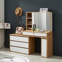 수납 서랍 입식 화장대(B) D310 D43 거울, 없음