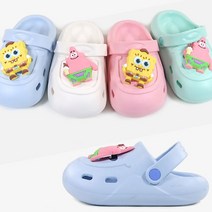 뮤즈몰 [140~190] 스펀지밥과뚱이 유아 키즈 아동 EVA 샌들 슬리퍼 (CR9088)