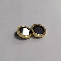 다이아몬드 글리터 카메라 렌즈 보호 유리 아이폰 14 13 12 11 프로 맥스 미니용 교체용 후면 보호 럭셔리 방수, Gold_13 Pro Max (3pcs)