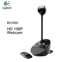 [해외] LOGITECH BCC950 컨퍼런스 캠 인 사무실 홈 오피스 및 부분 모든 반 인 공간 풀 HD 1080P 데스크탑 비디오 웹캠, 상세내용표시