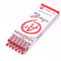 다이아몬드채점용색연필(빨강) 12입_1타스