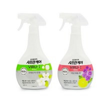샤프란 바이럭스 섬유탈취제/ 소취 정전기방지 탈취, 라임버베나500ml, 본상품선택