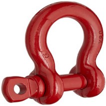 Crosby 1018543 Carbon Steel S-209 Screw Pin Anchor Shackle Self-Colored 8-1/2 Ton Working Load Lim, 1, 1