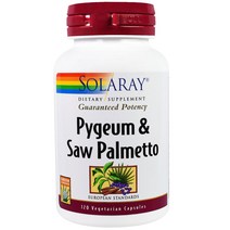 Solaray Pygeum Saw Palmetto 솔라레이 쏘팔메토 120캡슐