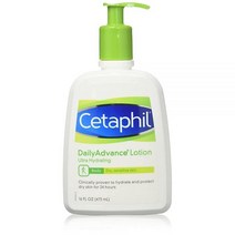Cetaphil DailyAdvance 울트라 하이드레이팅 로션 226.8g(8온스) (4팩), 16 Ounce (Pack of 2)