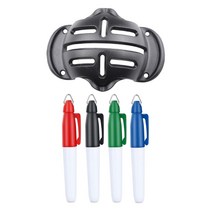 투톤 골프공 반반 고반발 2피스 가성비 1 set 골프 공 라인 마킹 정렬 도구 4pcs 마커 펜 골프 퍼팅 포지셔닝 보조 야외 골프 스포츠 도구, b