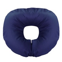 발롱뷰티 경락용 안면 면베개 버건디 딥퍼플 면100%, 1개, 네이비