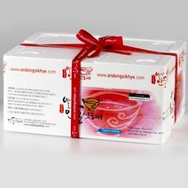 빨간안동식혜 박스 4.5kg (땅콩구매희망시 옵션선택) (경북안동) 전통 발효 천연 유산균 음료