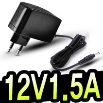 명호전자 12V 아답터 0.5A 1A 1.5A 2A 3A 3.5A 4A 5A 6A 8A 10A 12A 15A 500mA dc 어댑터, 08. 12V1.5A벽걸이형