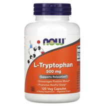 Now Foods L 트립토판 500mg 120베지캡슐, 120정, 1개