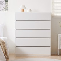 보루네오 마르체 몽크 속깊은 서랍장, 마르체 몽크 1000 5단 서랍장 BOW508C, 올화이트