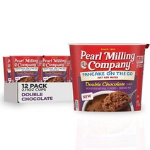 Pearl Milling Company 펄마일링컴퍼니 팬케이크 온더고 더블초콜릿 60g 12컵