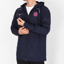 나이키 바람막이 FC 바르셀로나 AWF 후디 재킷 네이비