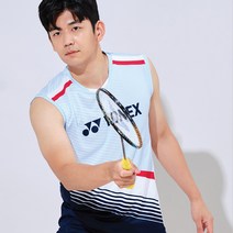 요넥스 223TR001M 남성 배드민턴 민소매 티셔츠 22 F/W