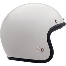 BELL 커스텀 500 헬멧 (매트 블랙 - 라지), Small_Gloss Vintage White