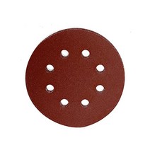 온더칩 5인치 8홀 원형 사포 B급 샌딩페이퍼, 80방(1장), 1개