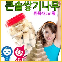 두바이_미니샵_큰솔교육 2cm 쌓기나무 100pcs 비취 정육면체 카프라 쌓기놀이 완구 원목블록 교구 장난감 어린이집 쌓기 놀이방 큰정 소마큐브 세++mingpin*, #합리적선택++
