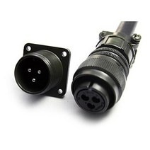 국방항공잭 MS-16-10(3)핀 국내산 국방색커넥터