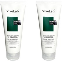 1+1 바이브랩 5분 솔루션 울트라프로틴리페어 헤어팩 극손상 손상모 단백질 200ml