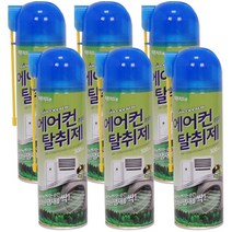 [산도깨비] 자동차 가정에서 모두 사용가능한 산도깨비 에어컨 탈취제 300ml, 6개