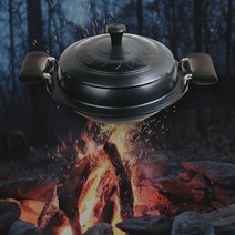 특허 국산 전통 가정용 미니 가마솥 솥뚜껑 찜기, 본상품선택, 소형(인덕션불가)