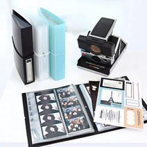 인디고 스토리지 네컷 앨범 (포토북 84포켓) + 커스텀스티커, [K1 03-004896] 화이트