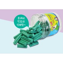 노견용 구강 관리 부드러운 민트 덴탈껌 훈련껌 치석제거껌 강아지간식 반려견껌 애견껌 펫입냄새 댕댕이껌, 1개