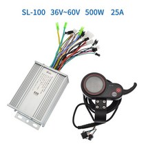 전기 스쿠터 모터 컨트롤러 36V 60V 500W 지능형 자전거 브러시리스 DC LCD 악기 세트의 제어 185433, 36V 48V 60V 500W