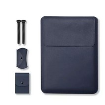 15인치노트북파우치 노트북케이스 가방 케이스 for macbook 13 11 pro inch notebook case sleeve bag leather macbook air, 진한 파란색, 13인치용