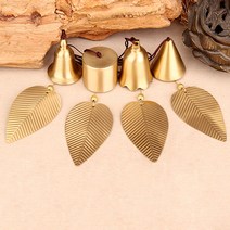 [생활/소품/최저가]_DGITEM 나뭇잎 도어벨 풍경 현관문 딸랑이 출입문 딸랑이종_36211EA, 도어벨 종