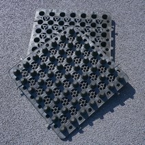배수판 옥상 텃밭 화단 정원 테라스, T20블랙【50*50범프 2cm】