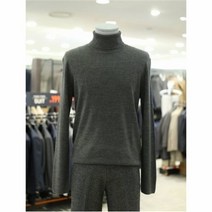 킨록 20 F W 차콜그레이 CASHMERE ACRYLIC 터틀넥 니트 JAW10L099
