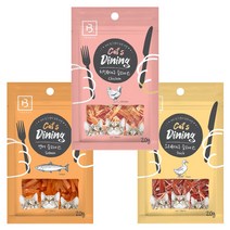 브리더랩 캣츠다이닝 슬라이스 20g X10개 건어물간식, 오리엔대구, 20개