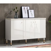 북유럽 마블 골드 (3색) 높은 거실장 1200 / 예쁜 디자인 티브다이 서랍장, 엘다(데코시트지)