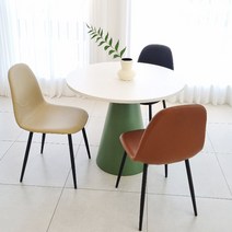 [체어아울렛] 벨르체어 철제 가죽 카페 인테리어 업소용 커피숍 디자인의자, 베이지