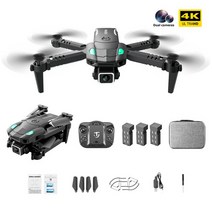 카메라 접이식 RC 미니 드론 KF617 프로페셔널 RC 쿼드콥터 미니 드론 4K 듀얼 카메라 와이파이 FPV 신, 12 S128 2X4k 3B