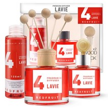 허브타임 라비에 레드프룻 디퓨저 차량용 방향제 기획전, 라비에 실내용 디퓨저 120ml 17.파인