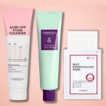 후기입증 청소년 화장품 세트 로하셀 3종 세트 패치 크림 폼클렌징, 2개 10%추가할인
