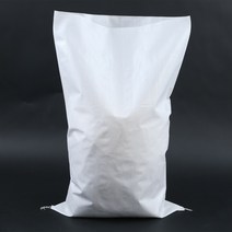포대자루 pp 마대 반투명 화이트 도톰한 편직봉투 택배봉투 뱀피봉투 쌀봉투 밀가루봉투 인쇄 주문제작, 두꺼움, 90X120