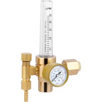 Reboot Argon 가스 조절기 유량계 0-25lpm CGA-580 TIG 용접기용 전체 구리 가스 값 용접 액세서리 티그 용, 02 Gas-CO2