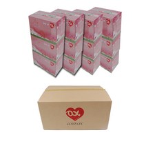 일오마켓 러브옥스 천연펄프 무형광 미용티슈 250매X12 각티슈