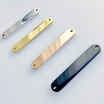 [DP1-013] 써지컬스틸 부자재 양고리 납작 바 펜던트 팔찌 목걸이만들기 DIY 재료