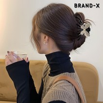 [브랜드엑스] 블링블링 버터 플라이 올림머리 집게핀
