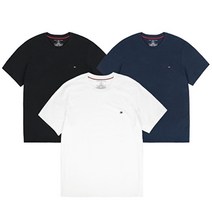 타미힐피거(의류) 1+1 타미힐피거 스몰로고 반팔티셔츠 T3139