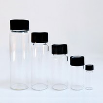 유리 샘플병 10개/5 10 20 30 40 50ml 시약병 바이엘병 투명유리병 스크루마개, 50ml-10개, 10개